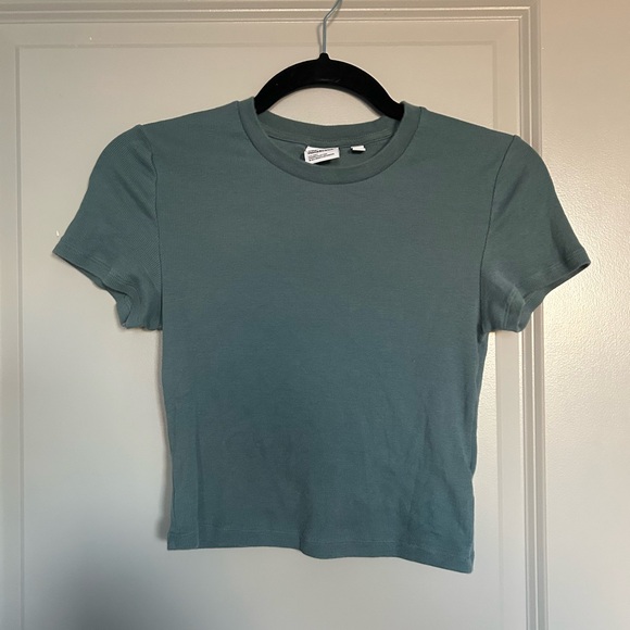 TNA Tops - TNA Seafoam Cropped Tee